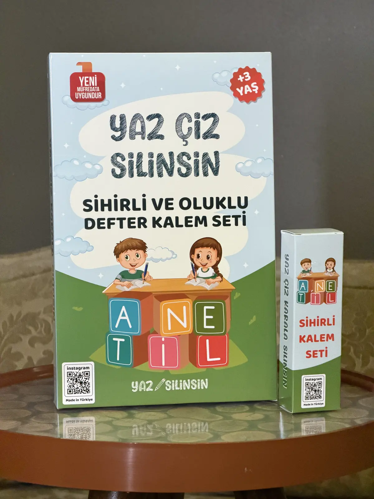 Yaz Silinsin seti kutusu