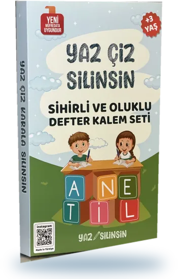 1 adet Yaz Silinsin seti kutusu