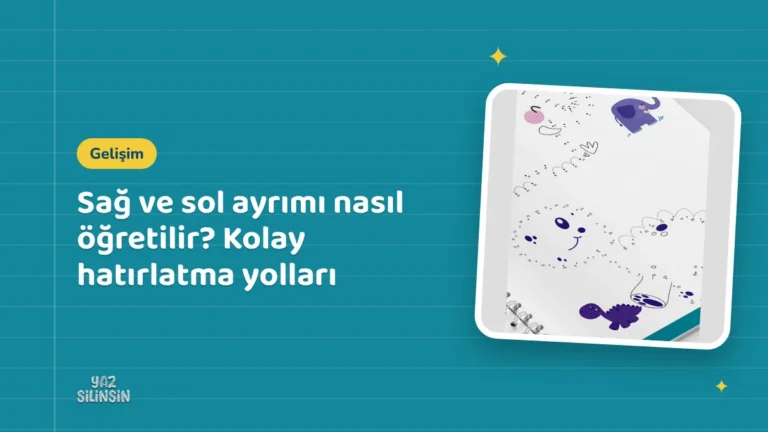 Sağ ve sol ayrımı nasıl öğretilir? Kolay hatırlatma yolları