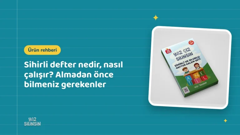 Sihirli defter nedir, nasıl çalışır? Almadan önce bilmeniz gerekenler