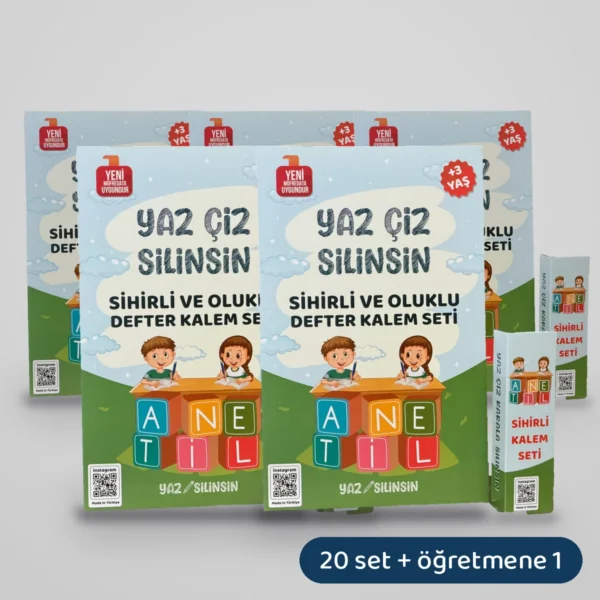 Sınıf paketi: 20 set ve öğretmene 1 set
